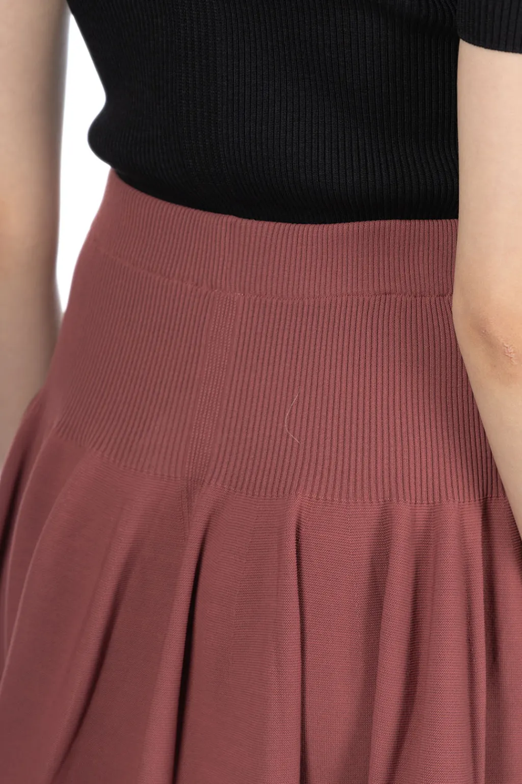 Discount CFCL Rivulet Skirt - Blush Red