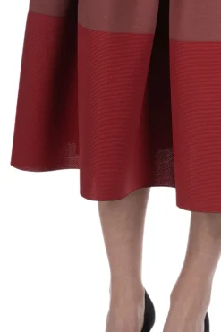 Discount CFCL Rivulet Skirt - Blush Red