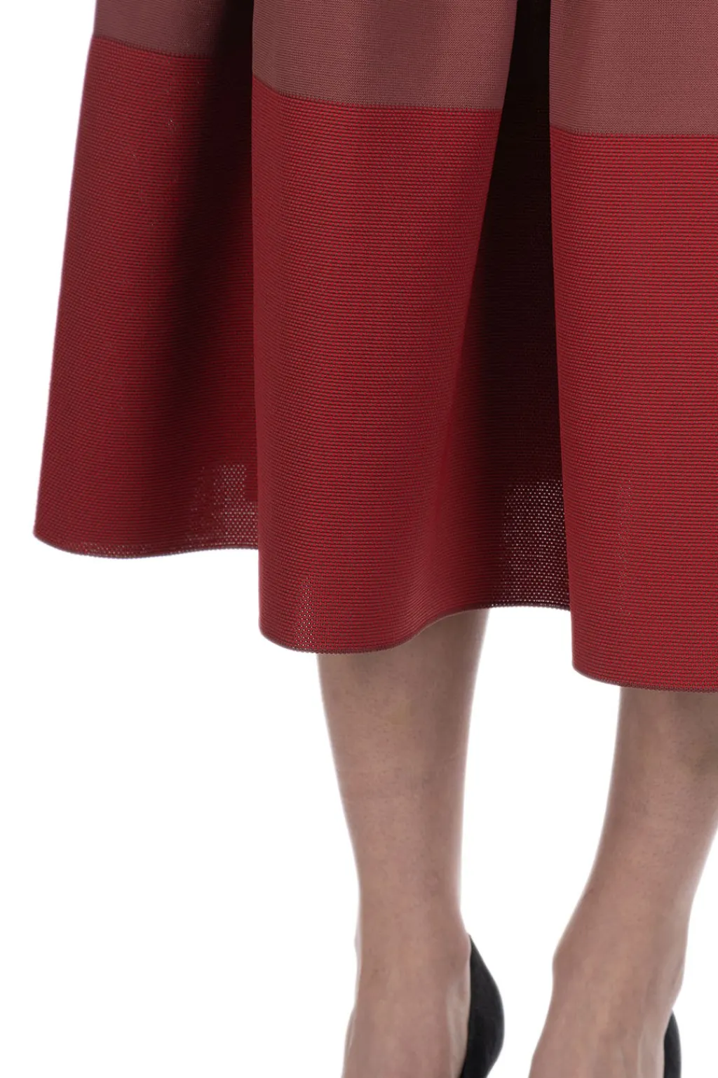 Discount CFCL Rivulet Skirt - Blush Red