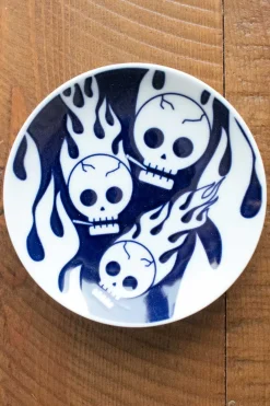 Online Kihara Porcelain Rock Small Plate - Fire