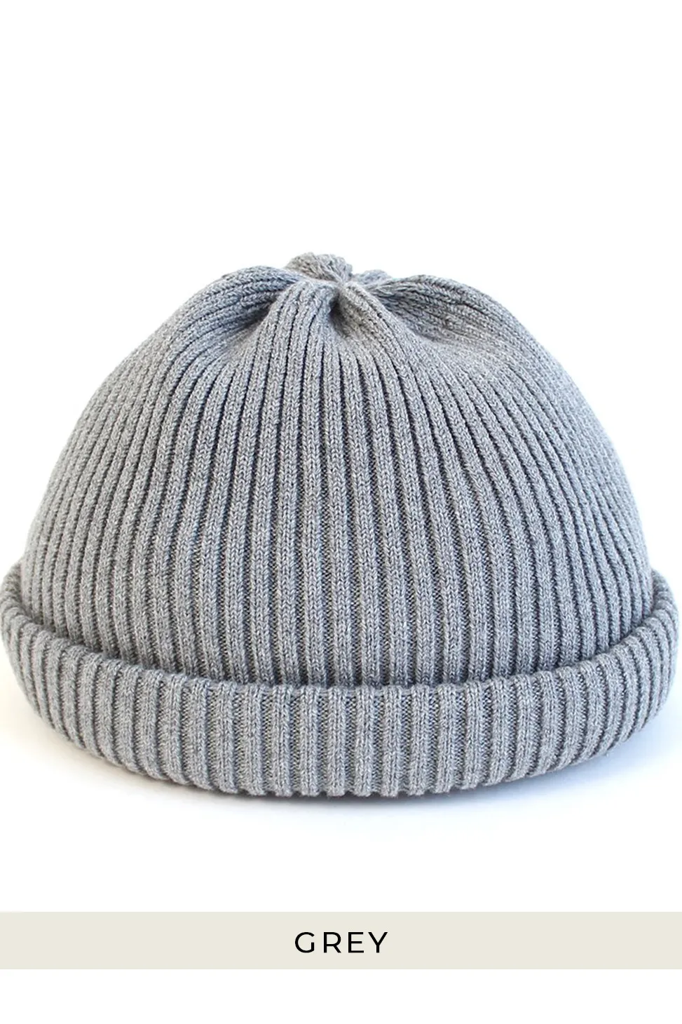 New Decho Roll Knit Cap in 4 Color Choices