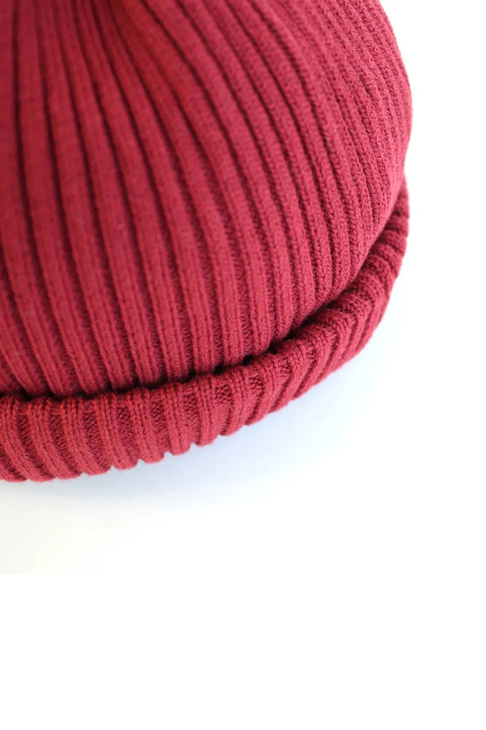 New Decho Roll Knit Cap in 4 Color Choices