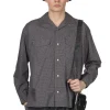 Best ts(s) Round Flap Pocket Shirt - Black