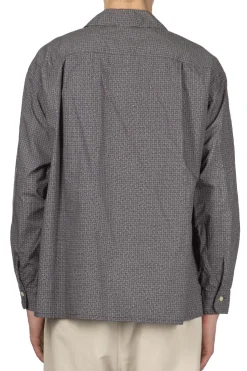 New ts(s) Round Flap Pocket Shirt - Grey