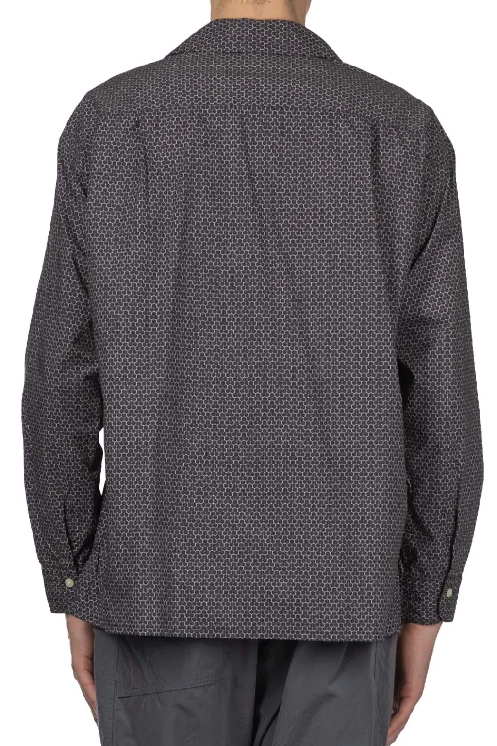 Best ts(s) Round Flap Pocket Shirt - Black