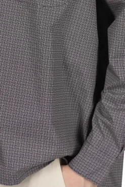 New ts(s) Round Flap Pocket Shirt - Grey