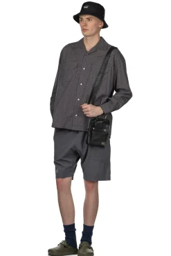 Best ts(s) Round Flap Pocket Shirt - Black