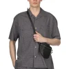 Discount ts(s) Round Flap Pocket Short Sleeve - Black