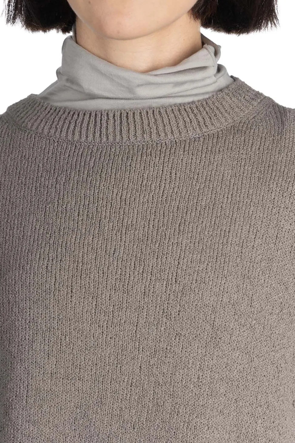 Best Evam Eva Roving Cotton Vest - Otter Gray