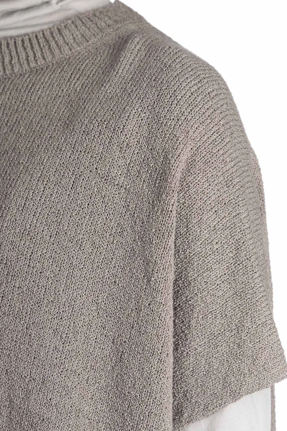 Best Evam Eva Roving Cotton Vest - Otter Gray