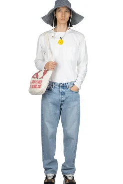 Discount OrSlow 105 90'S DENIM SKY BLUE