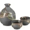 Outlet KISENYOU Ceramics Sake Set - Black