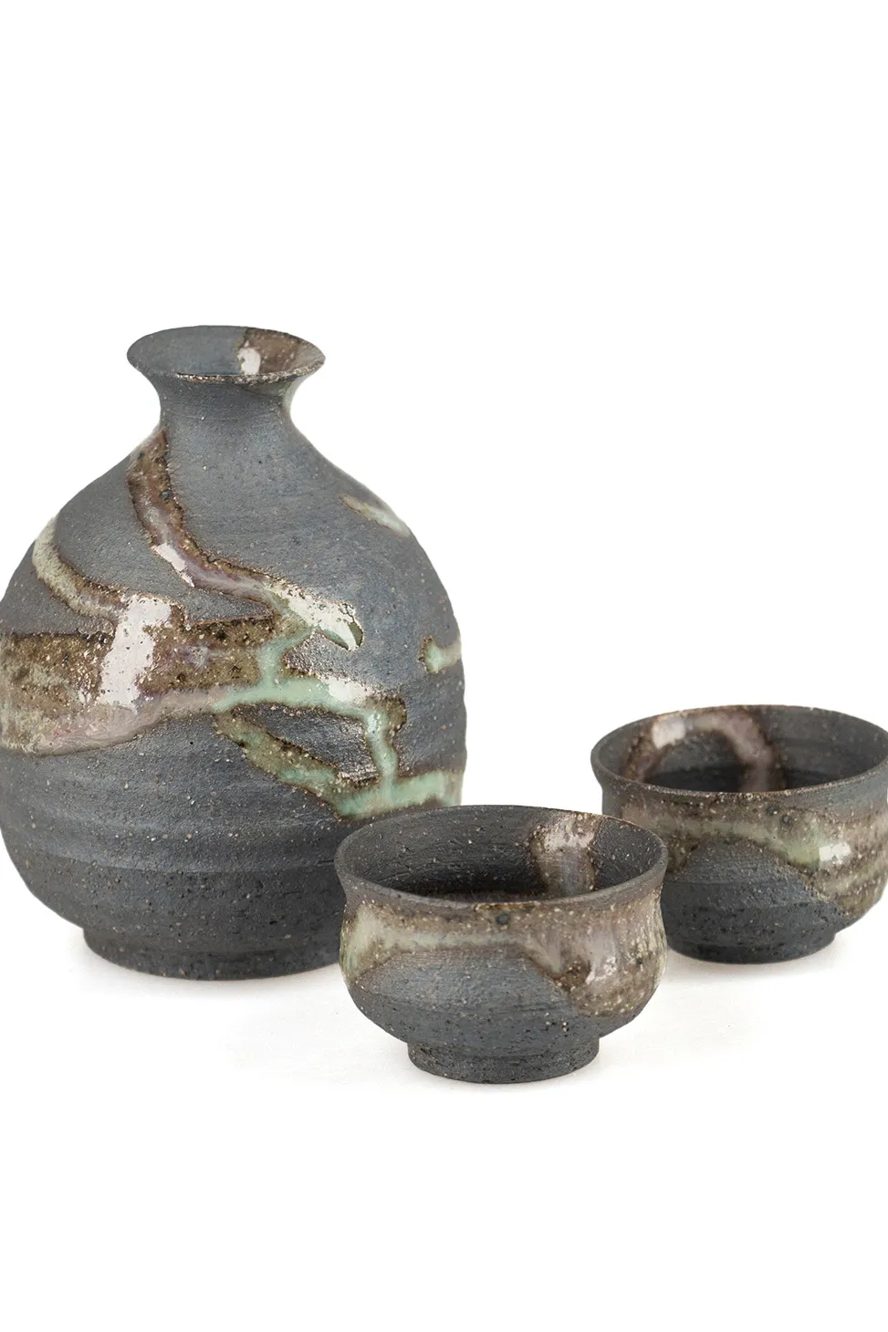 Outlet KISENYOU Ceramics Sake Set - Black