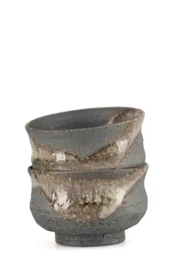 Outlet KISENYOU Ceramics Sake Set - Black
