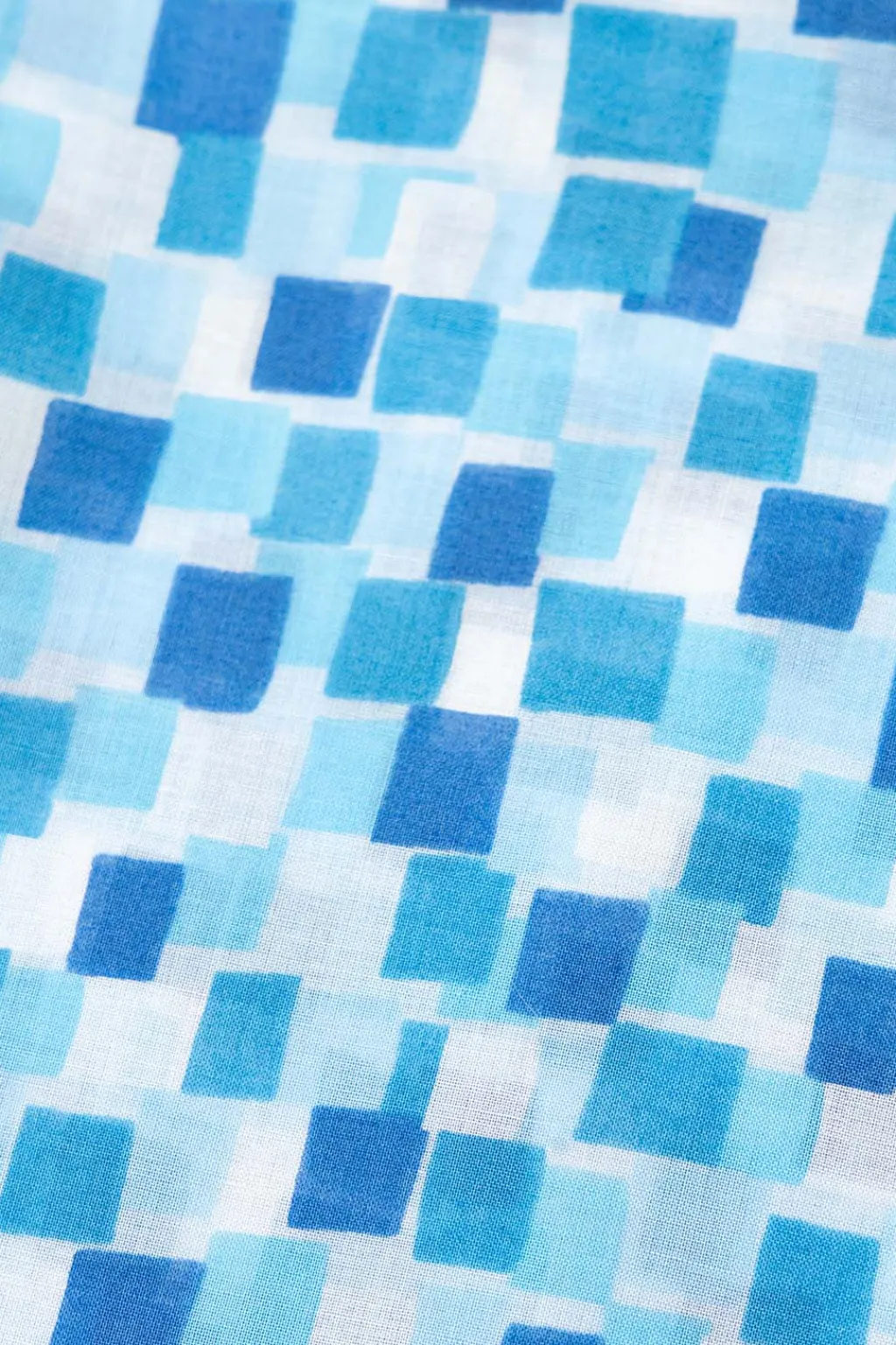 Best Mino Washi Scarf - 180 x 50cm - Kyoto Blue - Water Way