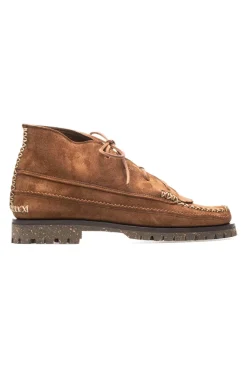 Clearance Yuketen Semi Handsewn Kyoto DB Chukka with Kiltie - FO Snuff