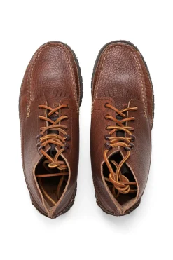 Outlet Yuketen Semi Handsewn Maine Guide 6 Eye DB Boots w Kiltie-G Brown