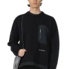 Outlet And Wander Shetland Wool Sweater - Black