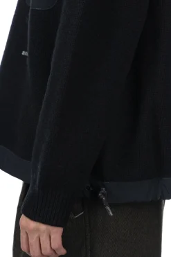 Outlet And Wander Shetland Wool Sweater - Black