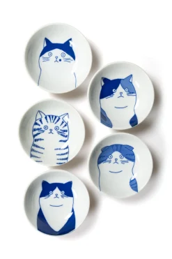 Hot Mino Pottery SHICHITA 9cm Dish Set