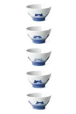 Discount Mino Pottery SHICHITA Rice Bowl