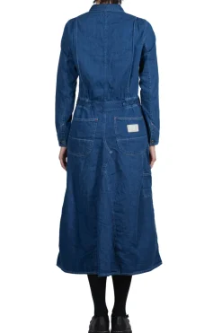 Best Kapital Shirt Denim All-In-One Skirt - Indigo