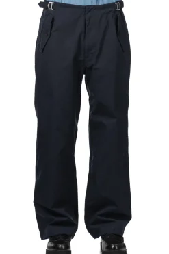 Online Nanamica Side Belt Wide Pants - Navy