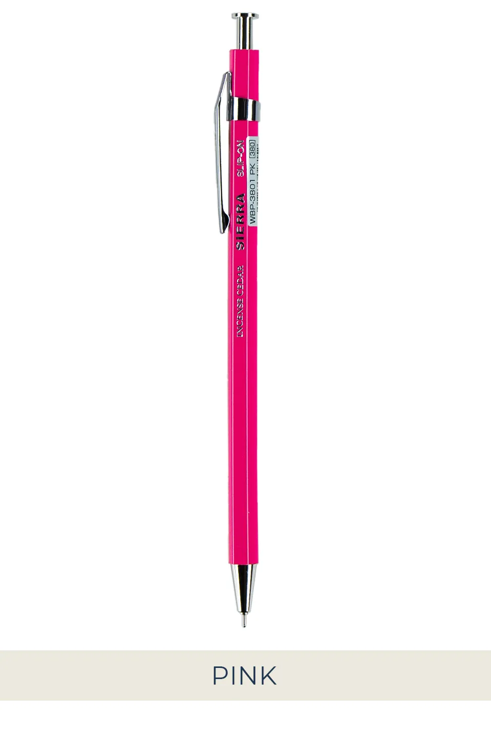 Fashion Slip-on Sierra Wooden Ballpoint Pen 0.5mm
