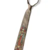 Clearance Kapital Silk Twill Maria Tie - Gray Beige