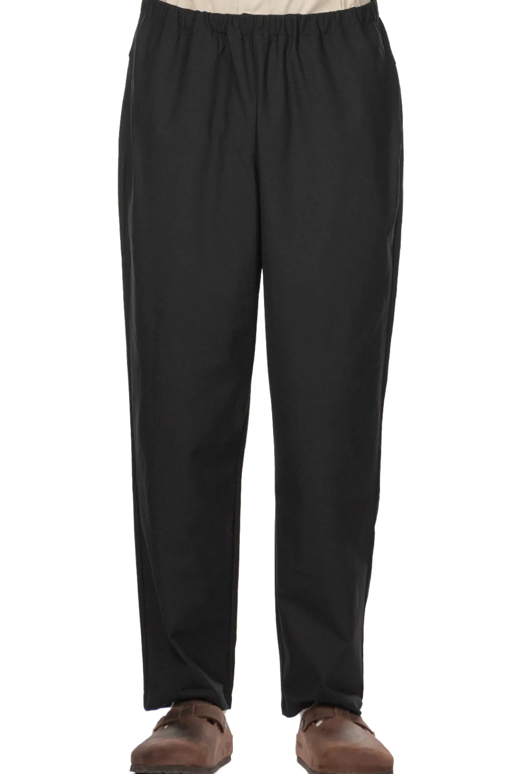 Clearance Still by Hand Slim Tapered Jersey Pants - Black