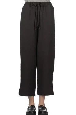 Clearance Manon Slit Easy Pants - Black