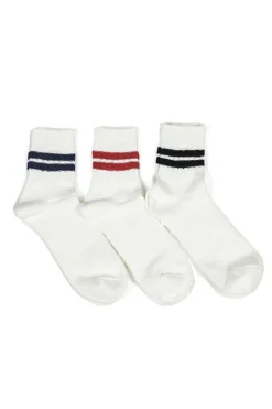 New Anonymous Ism Slub Line Q Socks in 3 Color Choices