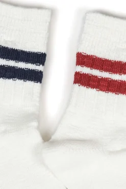 New Anonymous Ism Slub Line Q Socks in 3 Color Choices