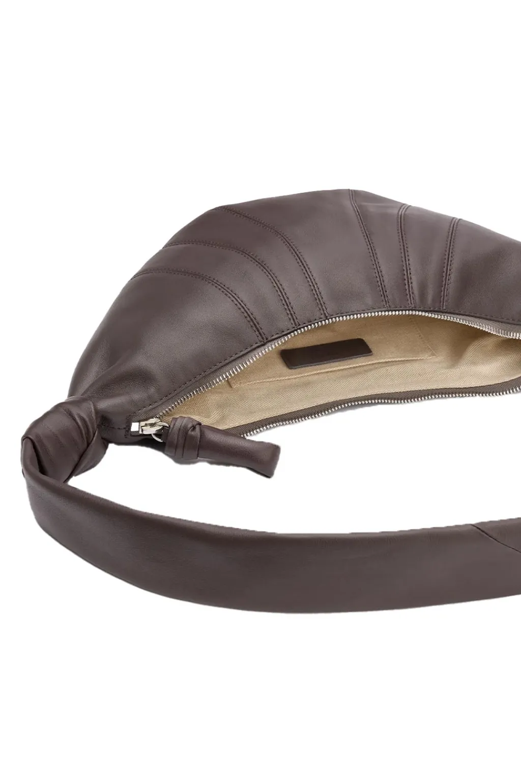 Sale LEMAIRE Small Croissant Bag - Soft Nappa Leather - Mink