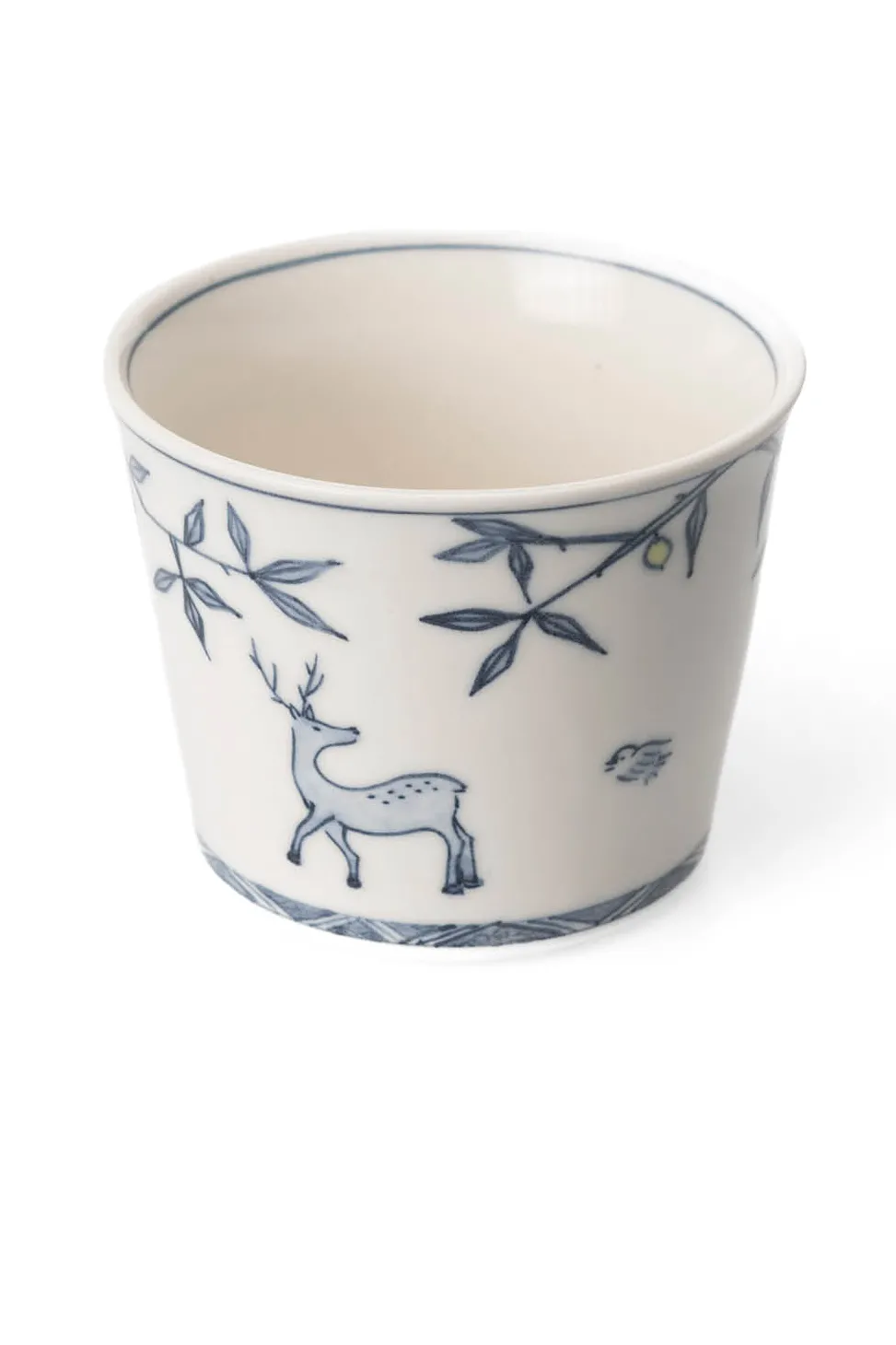 Hot Motif Ceramic and Art Soba Cup - Lemon Tree