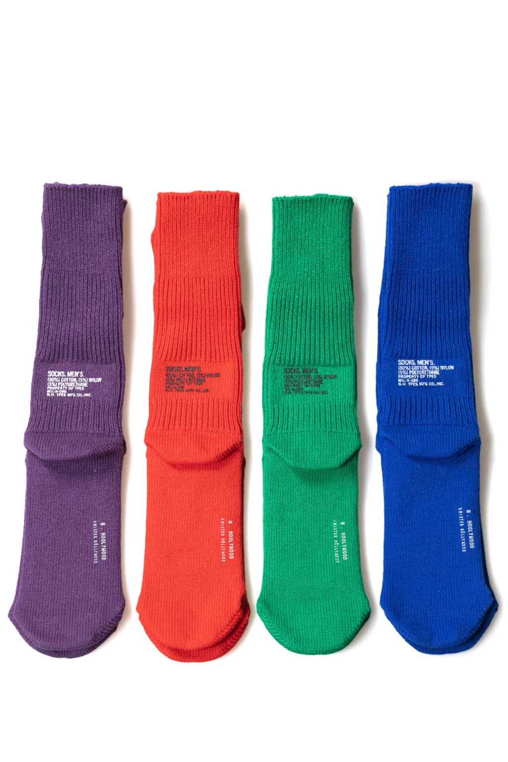 Discount N. Hoolywood Socks in 4 Color Choices