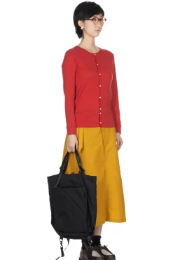 Best NARU Soft Cotton Frais Stitch Cardigan - Red