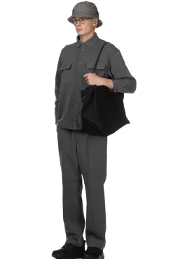 Clearance CFCL Soft Milan Rib Shirt - Iron Grey