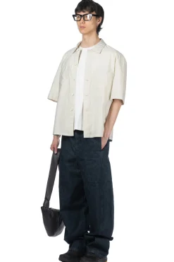 Clearance LEMAIRE SS Pyjama Shirt - Pale Mastic
