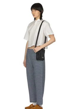 Discount Engineered Garments STK Pant - Navy White PC Stripe
