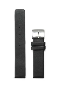 Best sazare Strap - Silver Honing - Black Sheepskin Leather