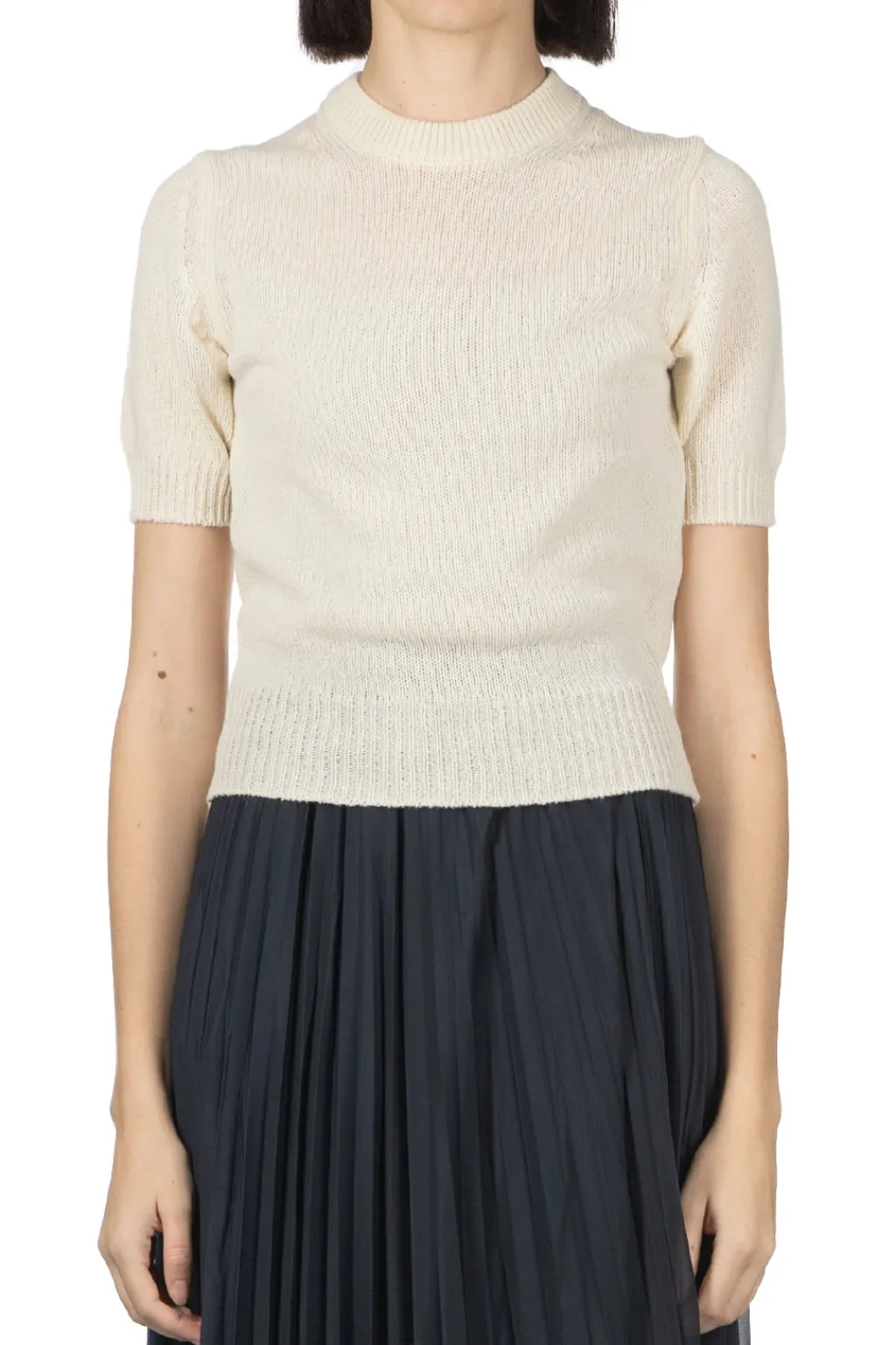 Outlet AURALEE Summer Cashmere Knit Tee