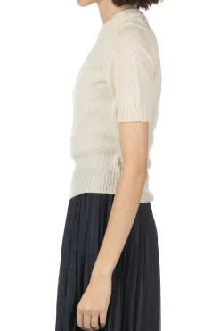 Outlet AURALEE Summer Cashmere Knit Tee
