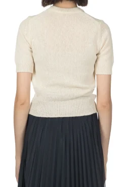 Outlet AURALEE Summer Cashmere Knit Tee