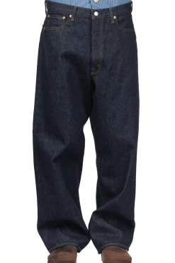 Clearance OrSlow Super Dad's Denim Pants - One Wash