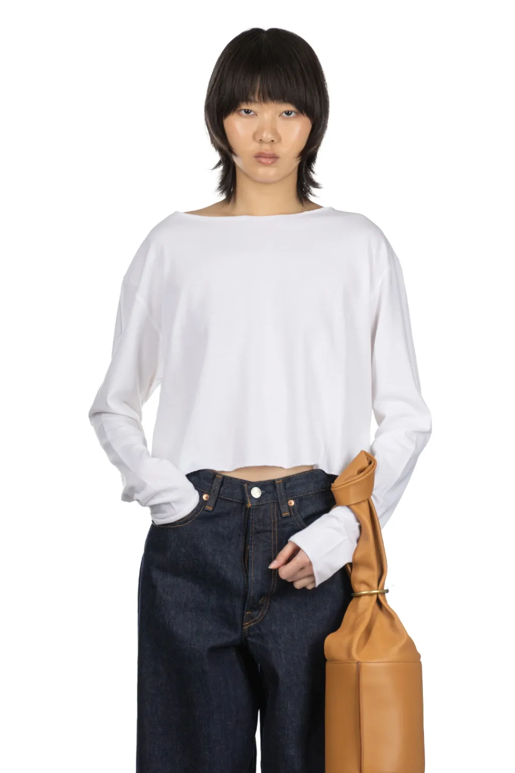 Sale YLEVE Supima Cotton Cupra Tee - White