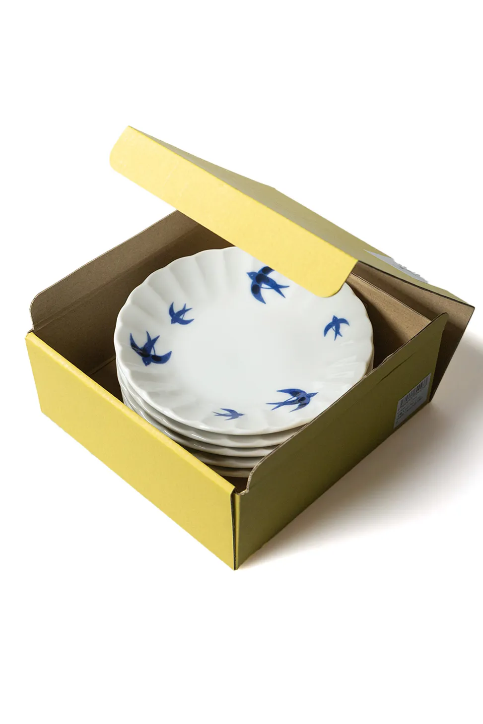 Best Mino Pottery Swallow 15cm Plate Set of 5