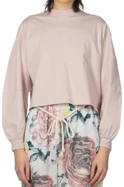 Sale Manon Swich Sleeve LS Tee - Pink
