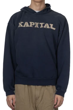 Online Kapital SWT Knit Hoodie (SPEAKEASY ) - Navy