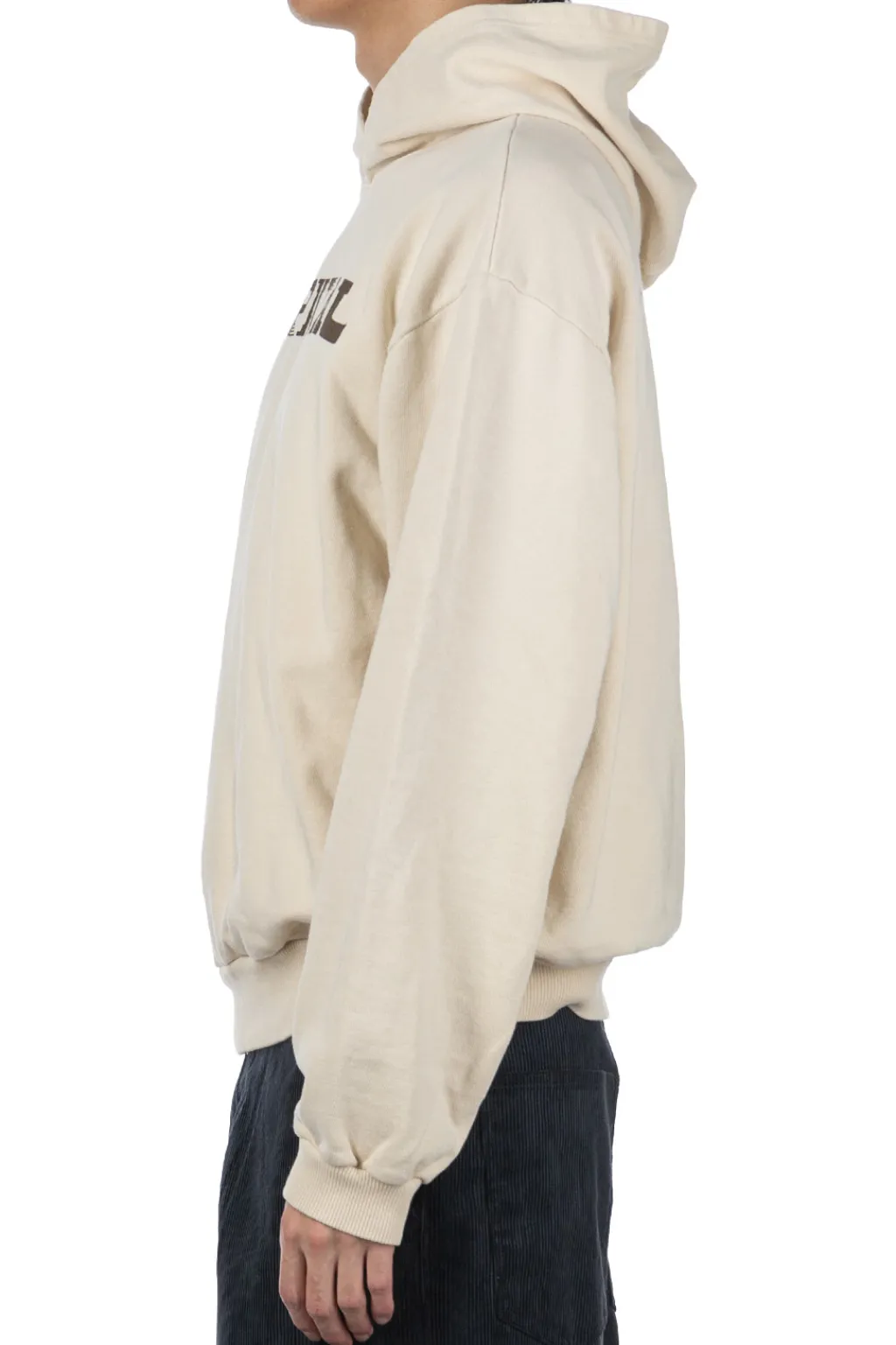 Fashion Kapital SWT Knit Hoodie (SPEAKEASY ) - Natural
